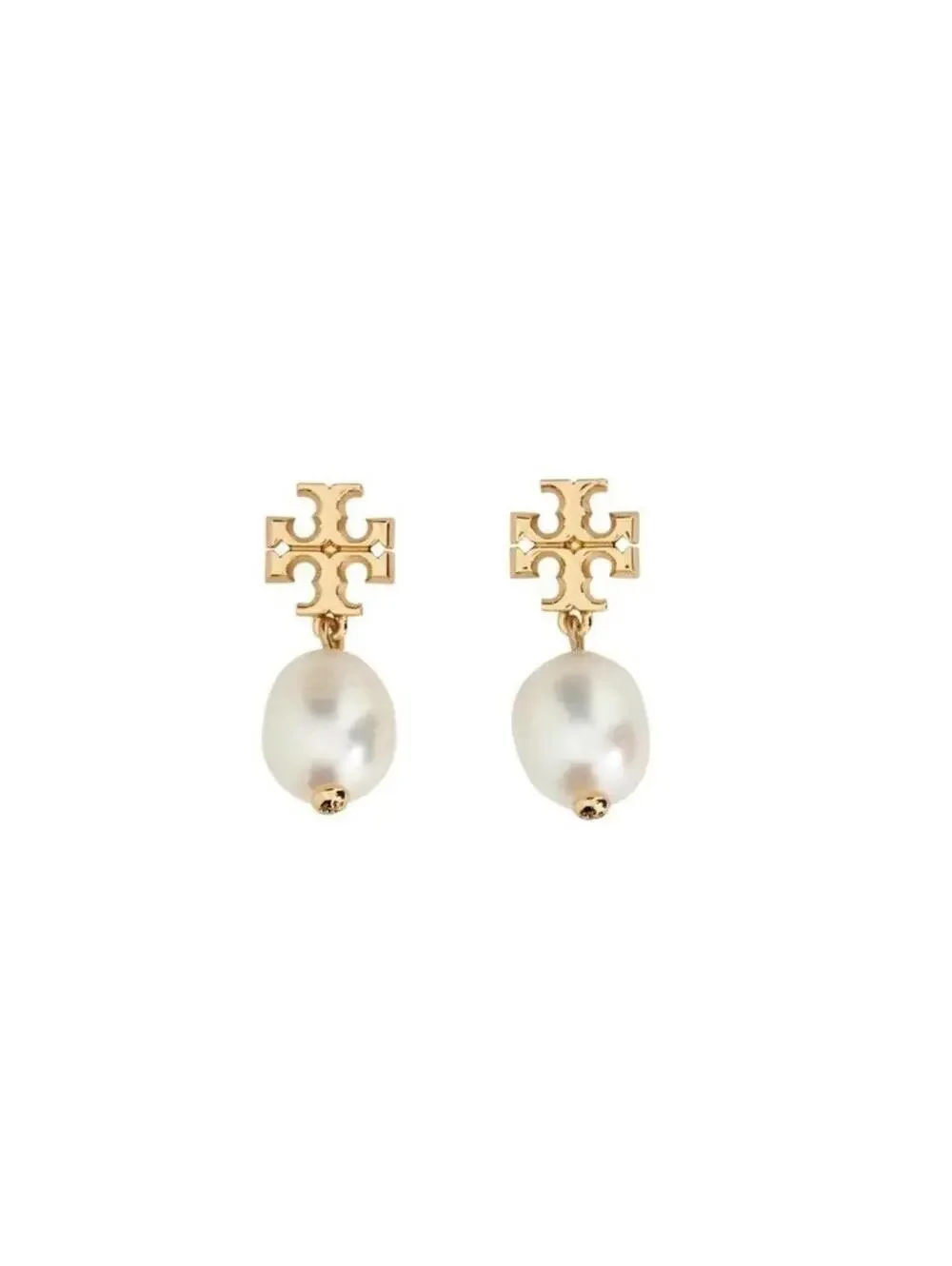 Stunning Tory Burch Pearl Drop Earrings - Picture 2 of 6